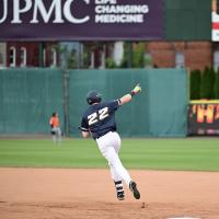 York Revolution first baseman Jacob Teter