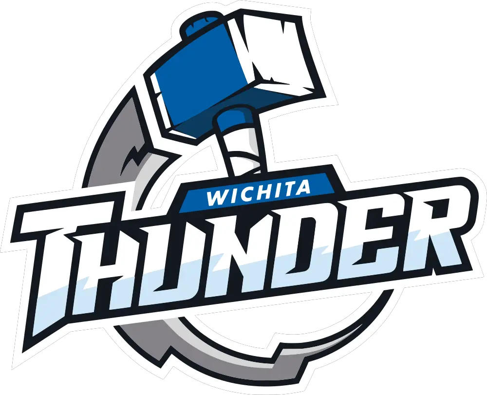 Wichita Thunder--2022-23 Pocket Schedule--ECHL--Sharks Affiliate