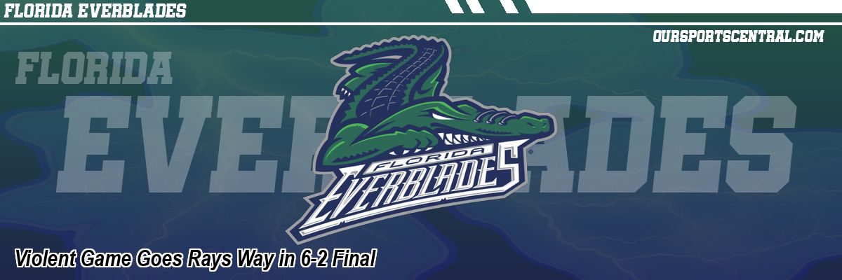 Violent Game Goes Rays Way in 6-2 Final