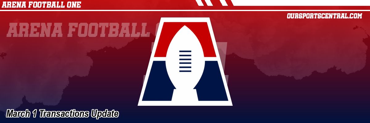 March 1 Transactions Update