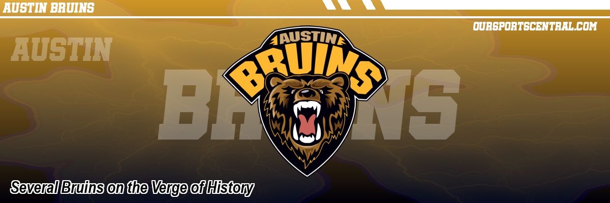 Several Bruins on the Verge of History