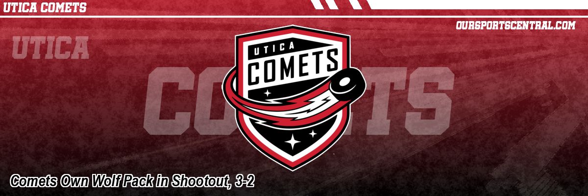 Comets Own Wolf Pack in Shootout, 3-2