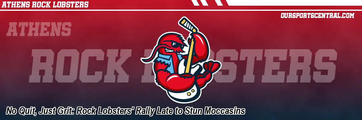 No Quit, Just Grit: Rock Lobsters' Rally Late to Stun Moccasins