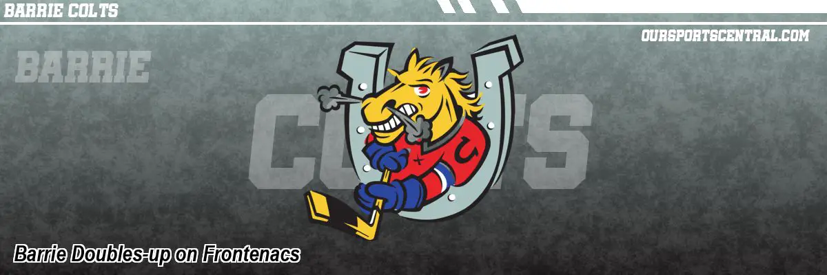 Barrie Doubles-up on Frontenacs