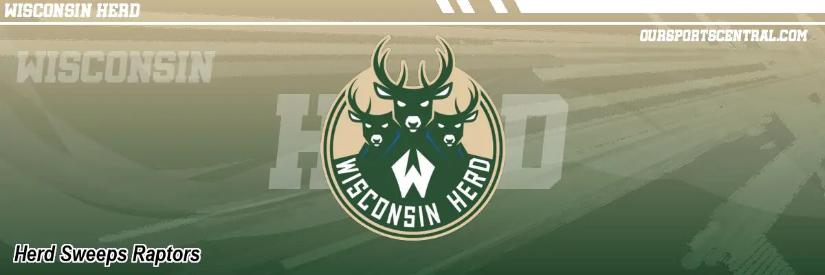 Herd Sweeps Raptors