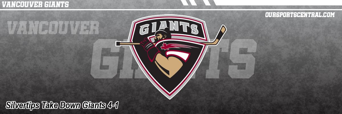 Silvertips Take Down Giants 4-1