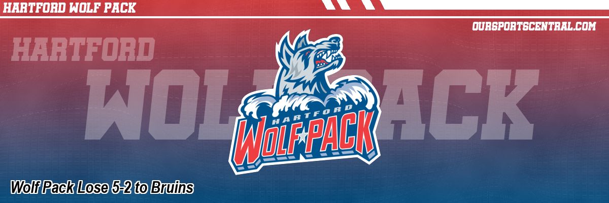 Wolf Pack Lose 5-2 to Bruins