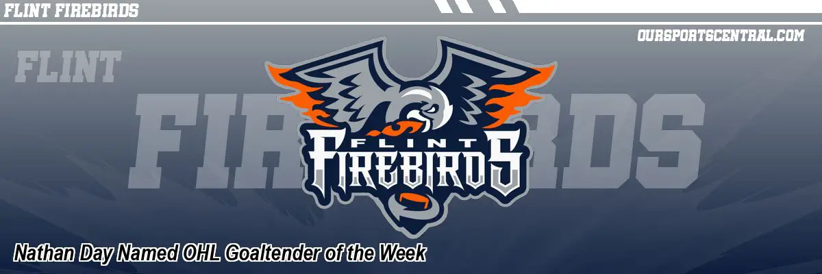 Nathan Day Named OHL Goaltender of the Week