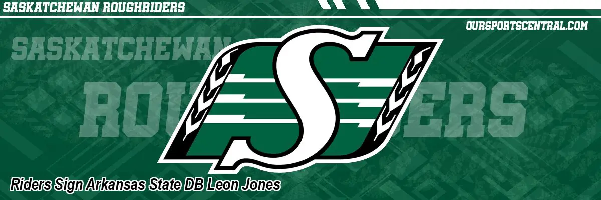 Riders Sign Arkansas State DB Leon Jones