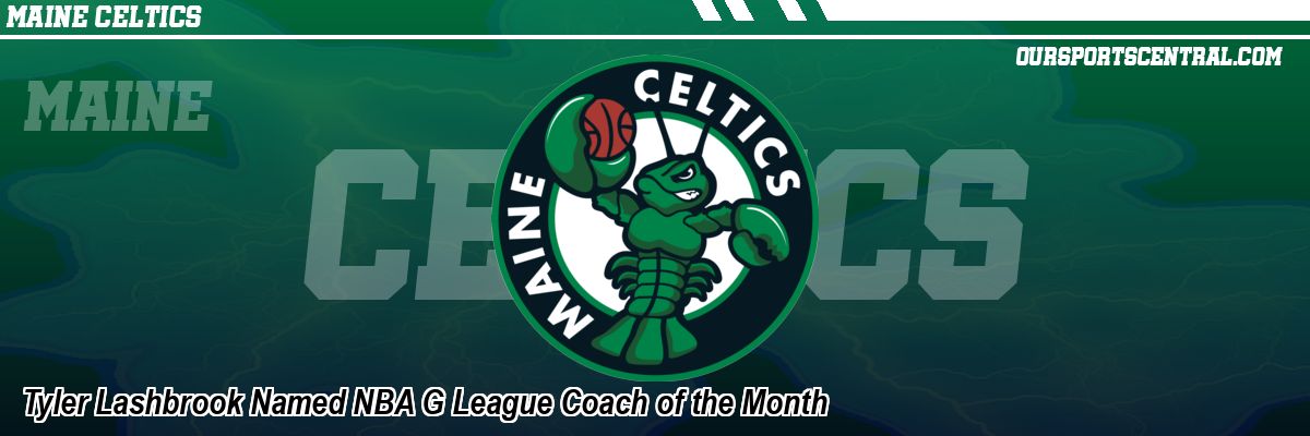 Tyler Lashbrook Named NBA G League Coach of the Month