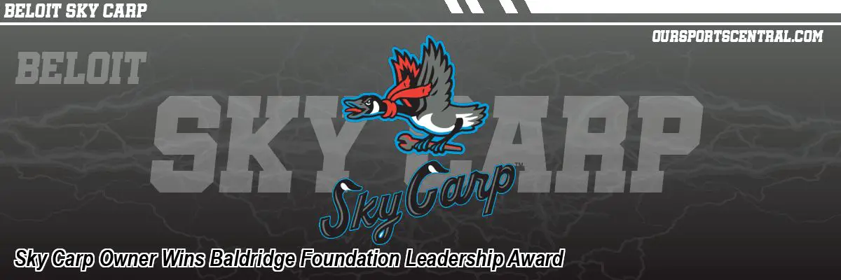 Sky Carp Owner Wins Baldridge Foundation Leadership Award