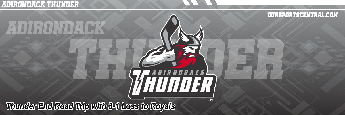 Thunder End Road Trip with 3-1 Loss to Royals