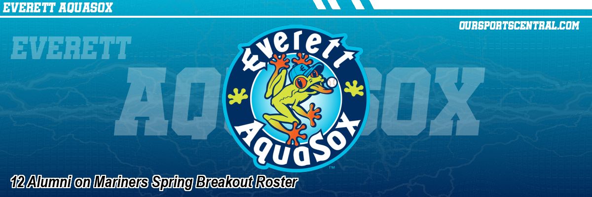 12 Alumni on Mariners Spring Breakout Roster