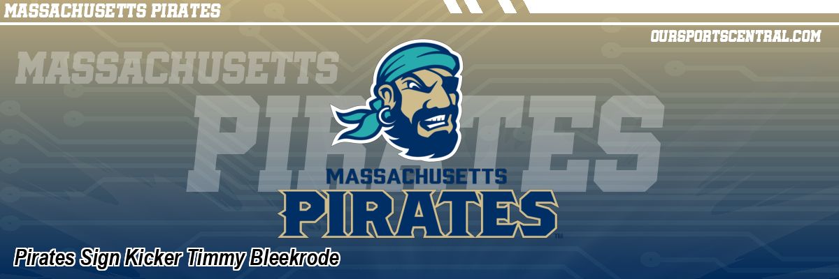 Pirates Sign Kicker Timmy Bleekrode