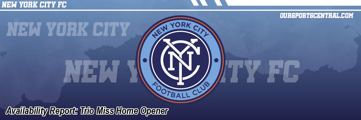 Availability Report: Trio Miss Home Opener