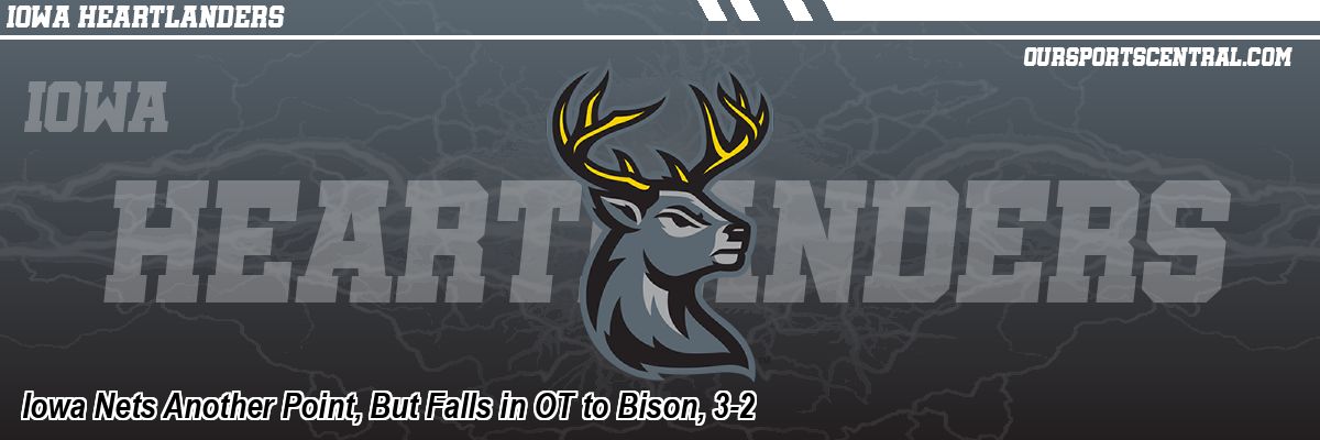 Iowa Nets Another Point, But Falls in OT to Bison, 3-2