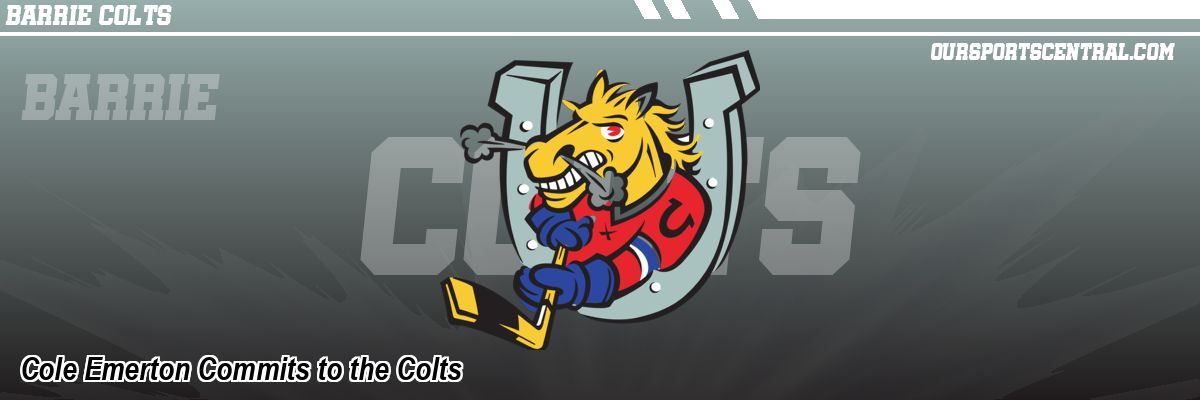 Cole Emerton Commits to the Colts