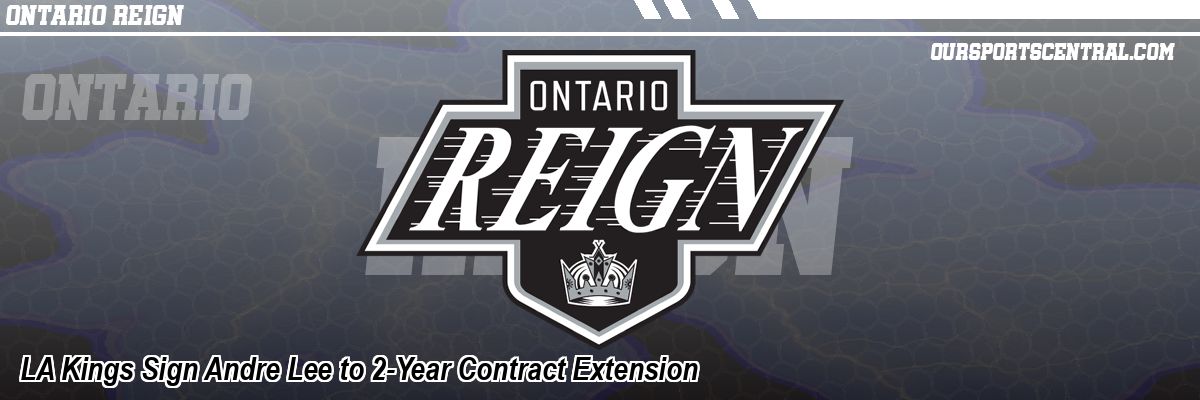 LA Kings Sign Andre Lee to 2-Year Contract Extension