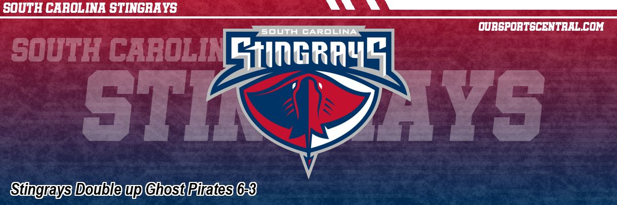 Stingrays Double up Ghost Pirates 6-3