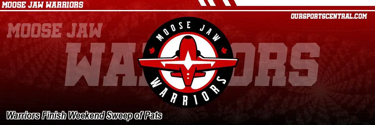 Warriors Finish Weekend Sweep of Pats