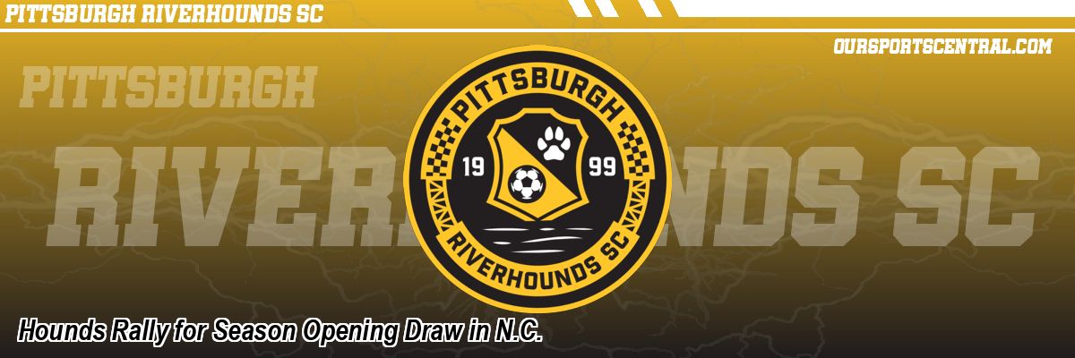 Hounds Rally for Season Opening Draw in N.C.