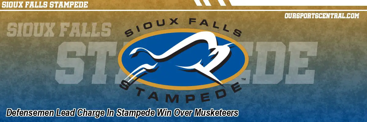 Defensemen Lead Charge In Stampede Win Over Musketeers