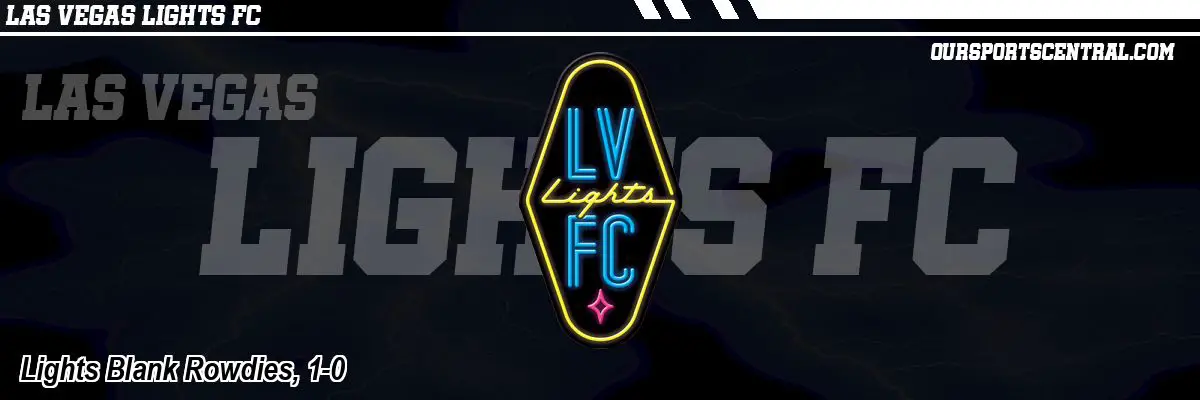 Lights Blank Rowdies, 1-0