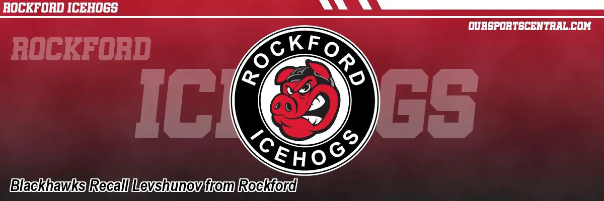 Blackhawks Recall Levshunov from Rockford