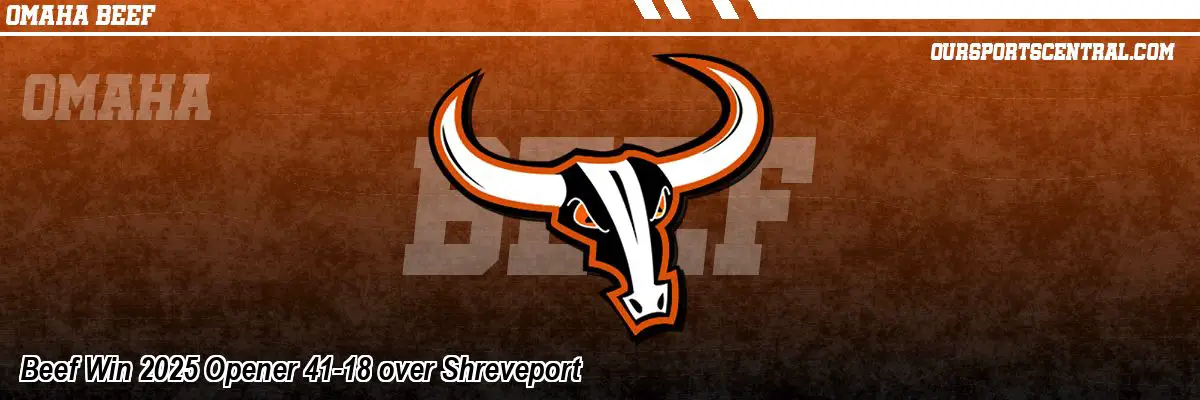 Beef Win 2025 Opener 41-18 over Shreveport
