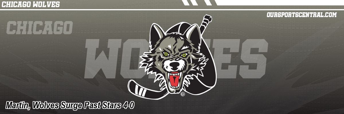 Martin, Wolves Surge Past Stars 4-0