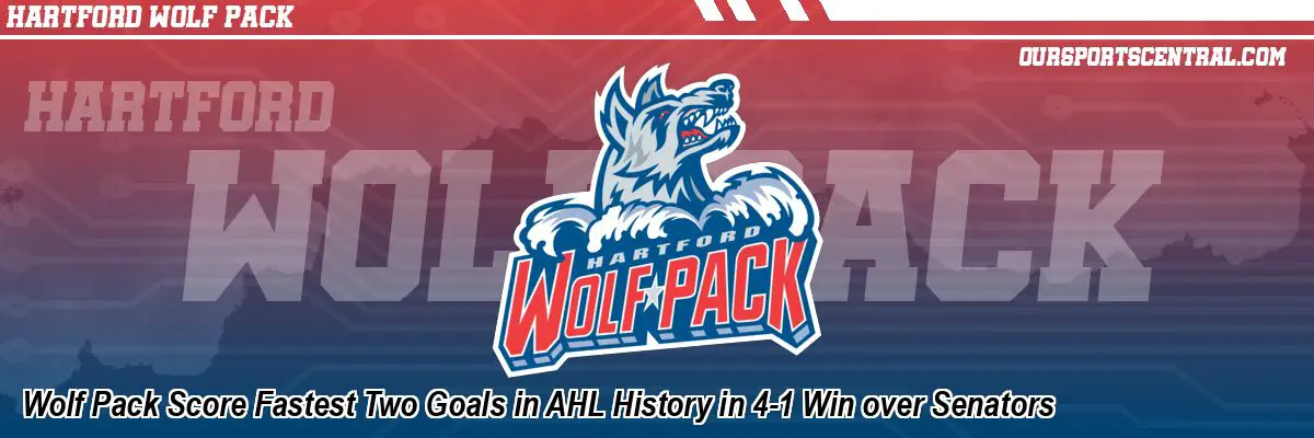 Wolf Pack Score Fastest Two Goals in AHL History in 4-1 Win over Senators