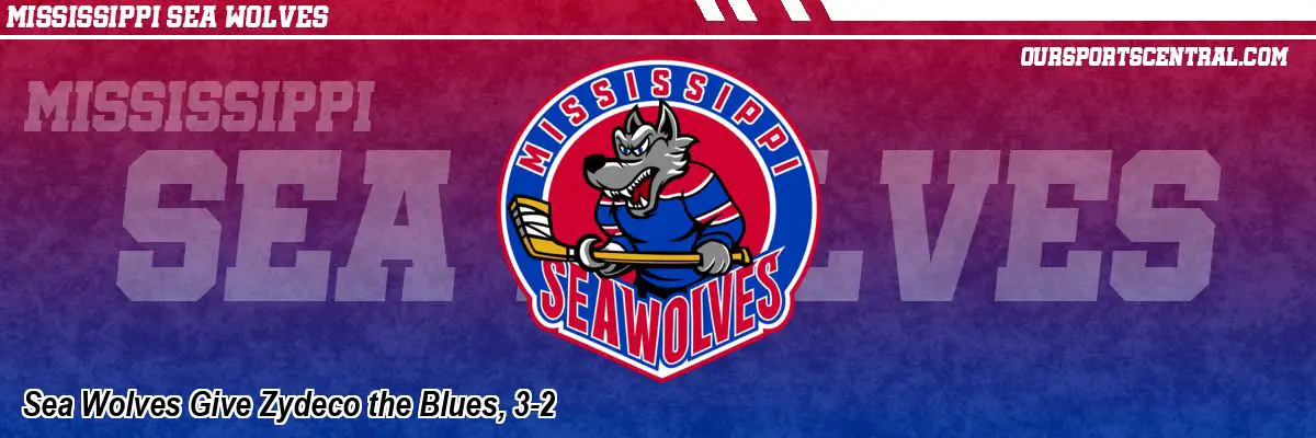 Sea Wolves Give Zydeco the Blues, 3-2