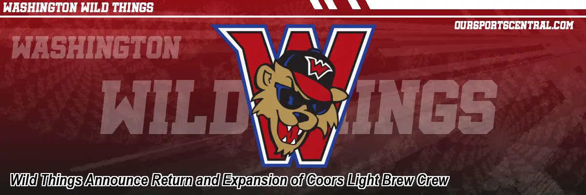 Wild Things Announce Return and Expansion of Coors Light Brew Crew