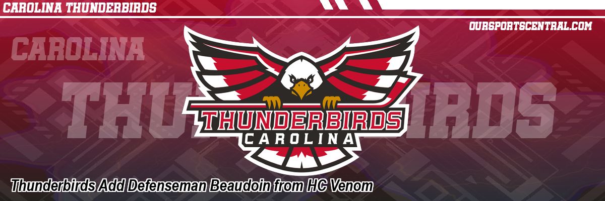 Thunderbirds Add Defenseman Beaudoin from HC Venom