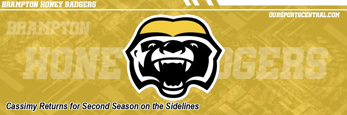Cassimy Returns for Second Season on the Sidelines