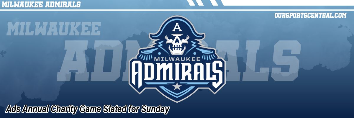 Ads Annual Charity Game Slated for Sunday