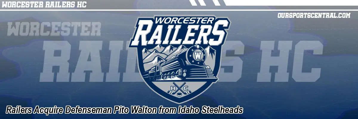 Railers Acquire Defenseman Pito Walton from Idaho Steelheads