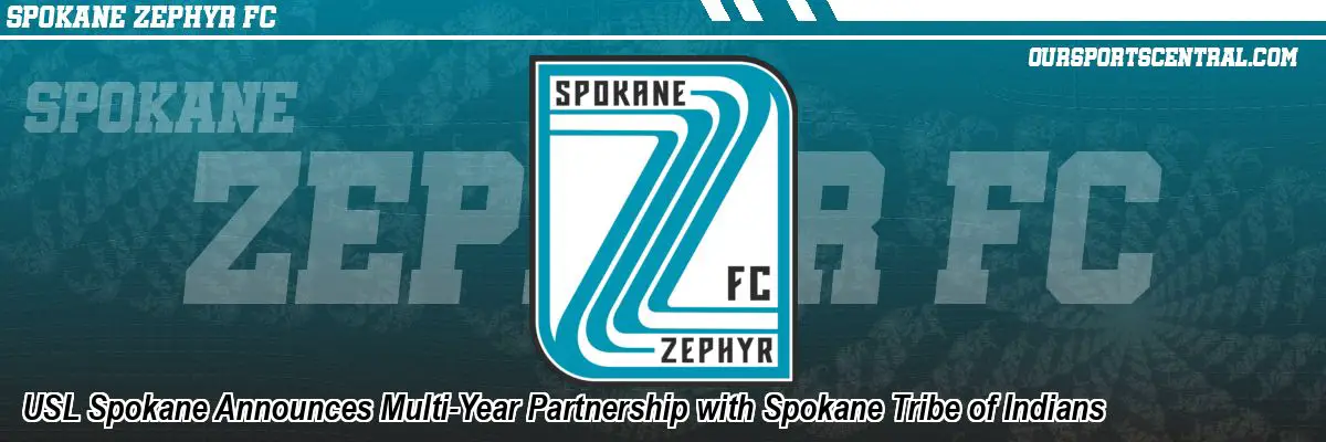 USL Spokane Announces Multi-Year Partnership with Spokane Tribe of Indians