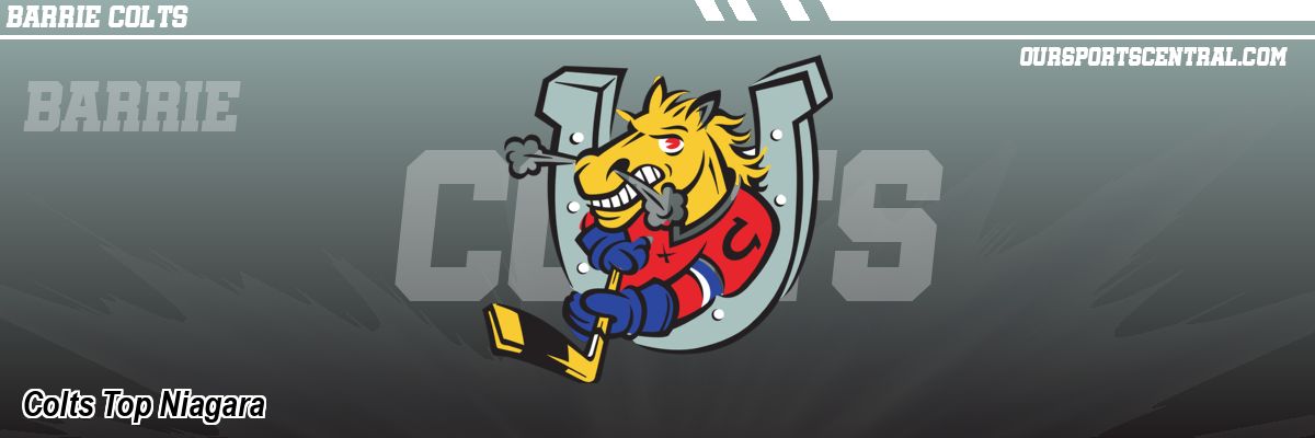 Colts Top Niagara