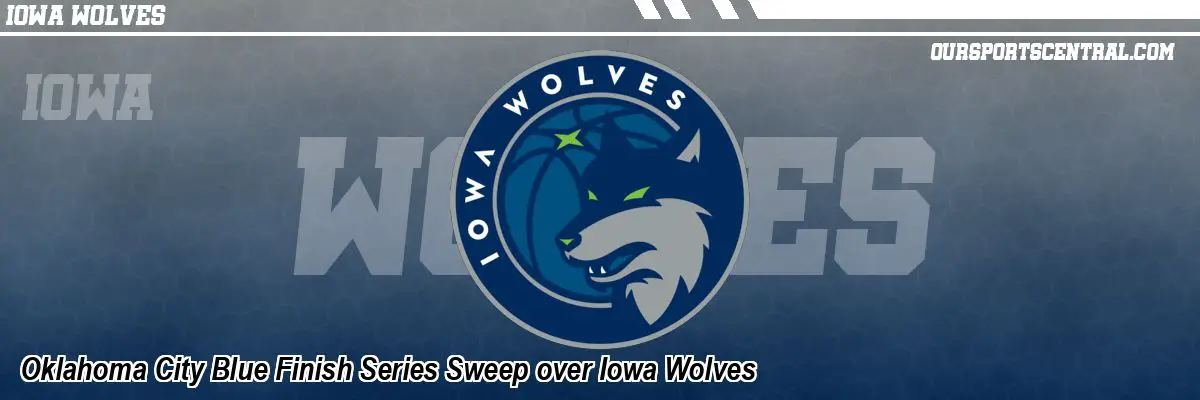 Oklahoma City Blue Finish Series Sweep over Iowa Wolves
