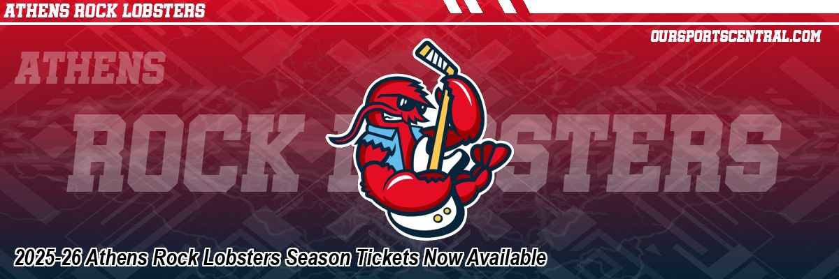 2025-26 Athens Rock Lobsters Season Tickets Now Available