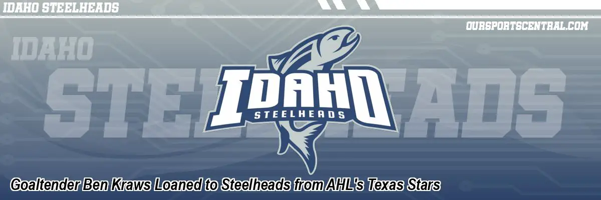 Goaltender Ben Kraws Loaned to Steelheads from AHL's Texas Stars