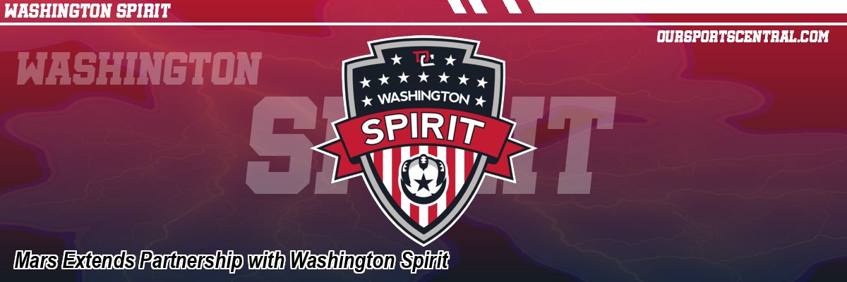 Mars Extends Partnership with Washington Spirit