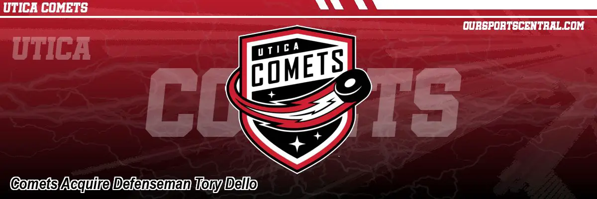 Comets Acquire Defenseman Tory Dello