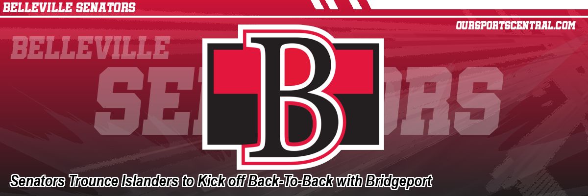 Senators Trounce Islanders to Kick off Back-To-Back with Bridgeport