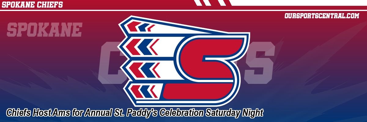 Chiefs Host Ams for Annual St. Paddy's Celebration Saturday Night