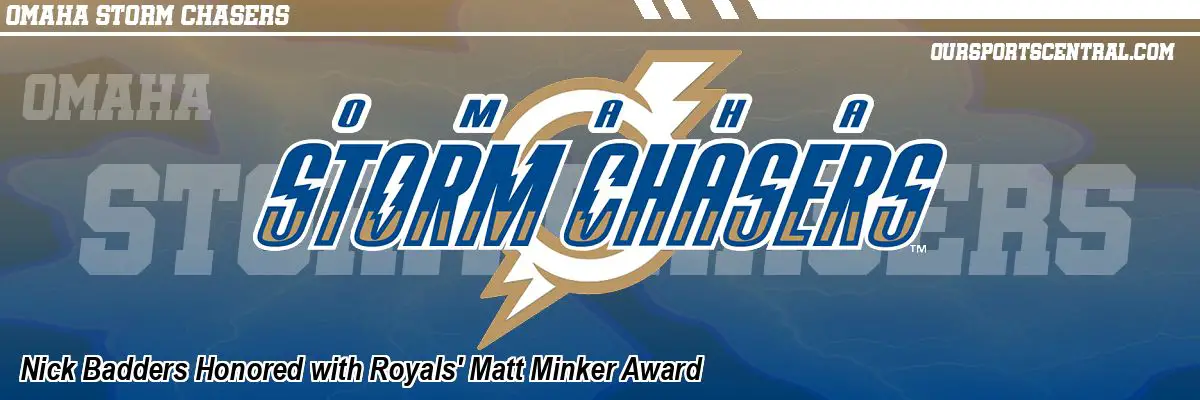 Nick Badders Honored with Royals' Matt Minker Award