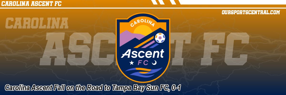 Carolina Ascent Fall on the Road to Tampa Bay Sun FC, 0-1