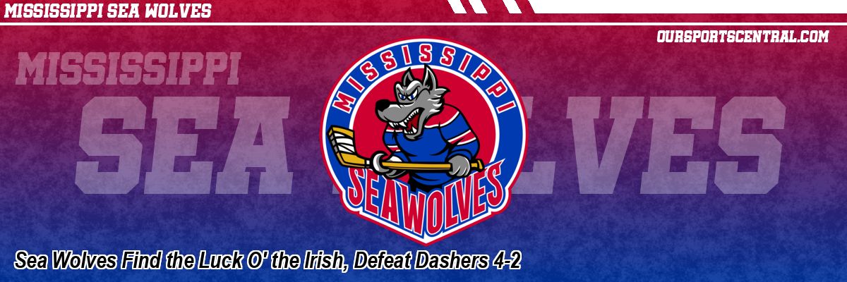 Sea Wolves Find the Luck O' the Irish, Defeat Dashers 4-2