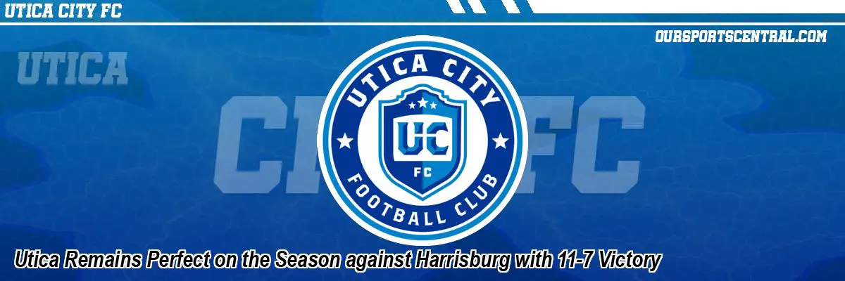 Utica Remains Perfect on the Season against Harrisburg with 11-7 Victory